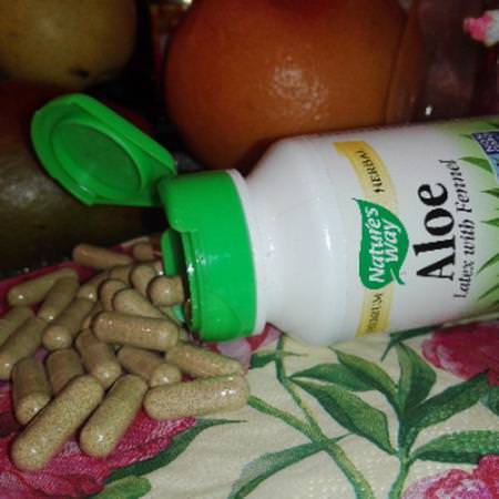 Nature's Way, Aloe, Latex With Fennel, 140 mg, 100 Vegetarian Capsules Review