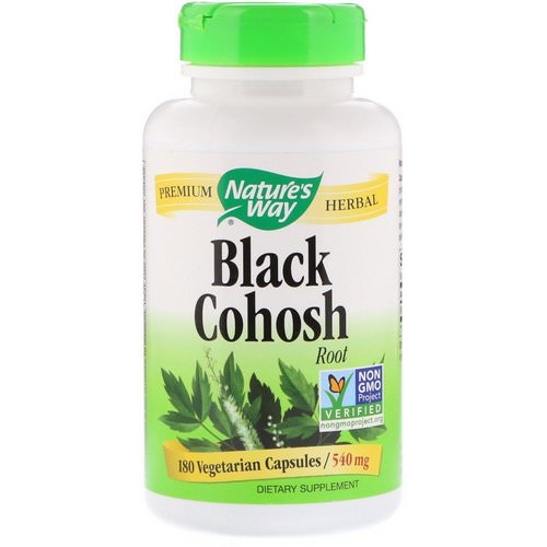 Nature's Way, Black Cohosh Root, 540 mg, 180 Vegetarian Capsules Review
