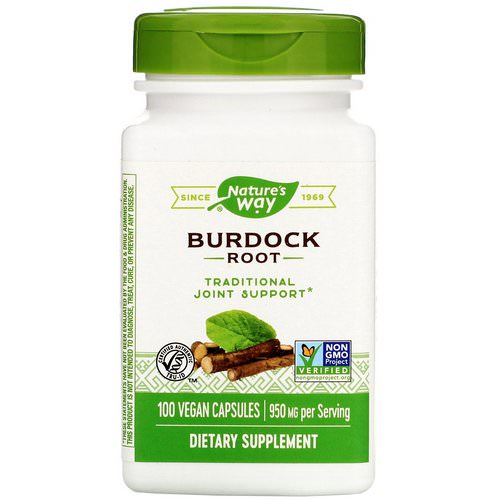 Nature's Way, Burdock Root, 950 mg, 100 Vegan Capsules Review