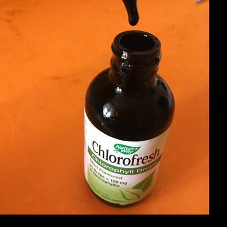 Nature's Way, Chlorofresh, Chlorophyll Drops, Mint Flavored, 2 fl oz (59 ml) Review