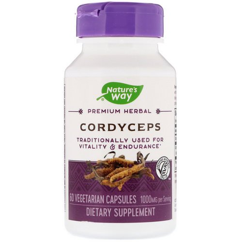 Nature's Way, Cordyceps, 1000 mg, 60 Vegetarian Capsules Review