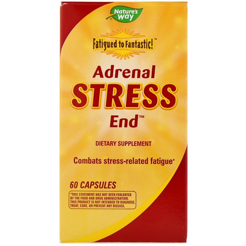 Nature's Way, Fatigued to Fantastic! Adrenal Stress End, 60 Capsules Review