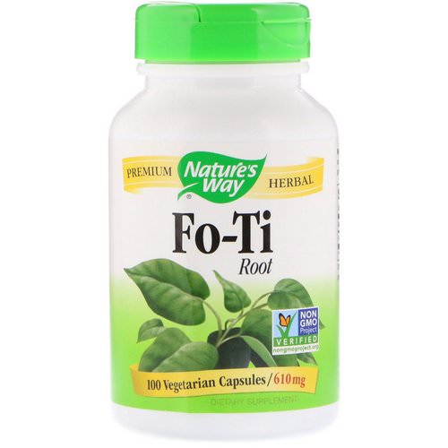 Nature's Way, Fo-Ti Root, 610 mg, 100 Vegetarian Capsules Review