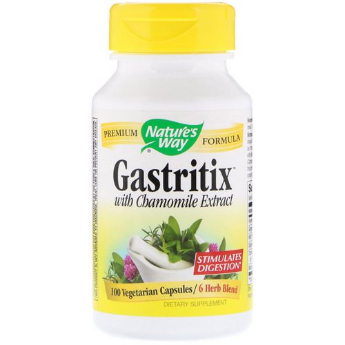 Nature's Way, Gastritix, With Chamomile Extract, 100 Capsules Review
