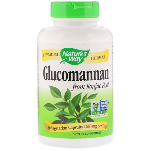 Nature's Way, Glucomannan from Konjac Root, 665 mg, 180 Vegetarian Capsules Review