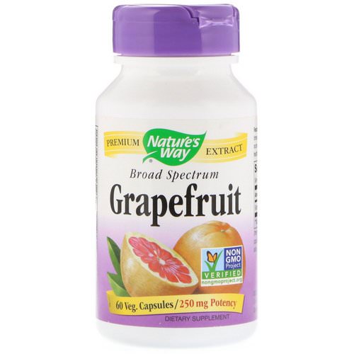 Nature's Way, Grapefruit, 250 mg, 60 Veg Capsules Review