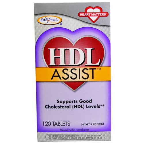 Nature's Way, HDL Assist, 120 Tablets Review