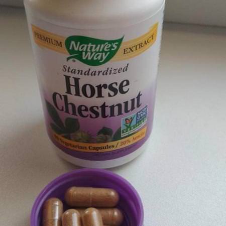 Nature's Way, Horse Chestnut, 250 mg, 90 Vegan Capsules Review
