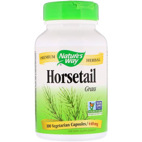 Nature's Way, Horsetail Grass, 440 mg, 100 Vegetarian Capsules Review