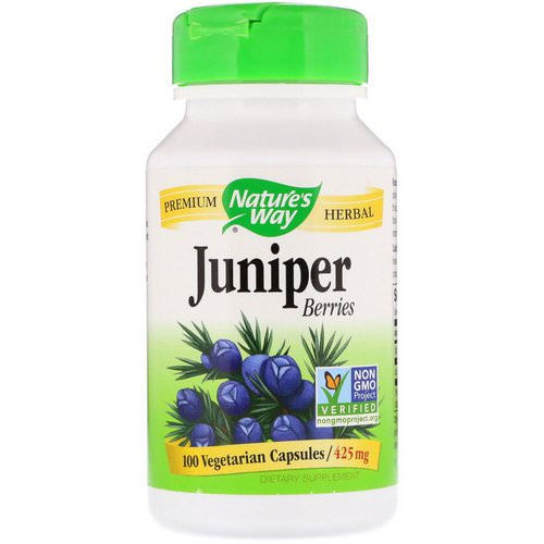 Nature's Way, Juniper Berries, 425 mg, 100 Vegetarian Capsules Review