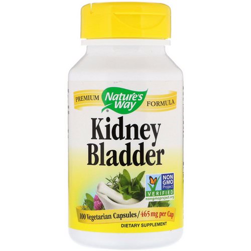 Nature's Way, Kidney Bladder, 465 mg, 100 Vegetarian Capsules Review