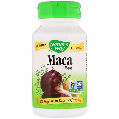 Nature's Way, Maca Root, 525 mg, 100 Vegetarian Capsules Review