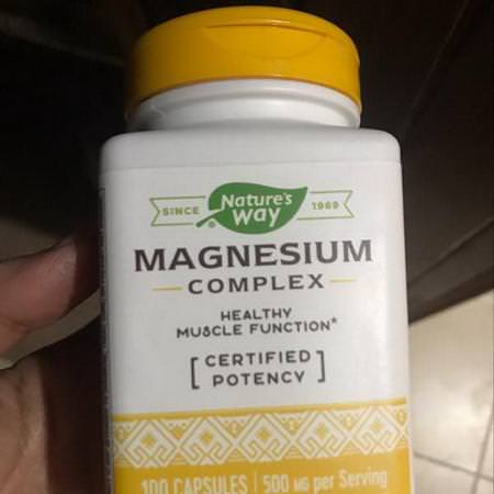 Nature's Way Supplements Minerals Magnesium