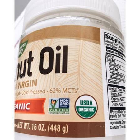 Nature's Way, Organic Coconut Oil, Extra Virgin, 16 oz (448 g) Review