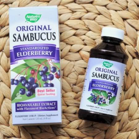 Original Sambucus, Standardized Elderberry, Syrup