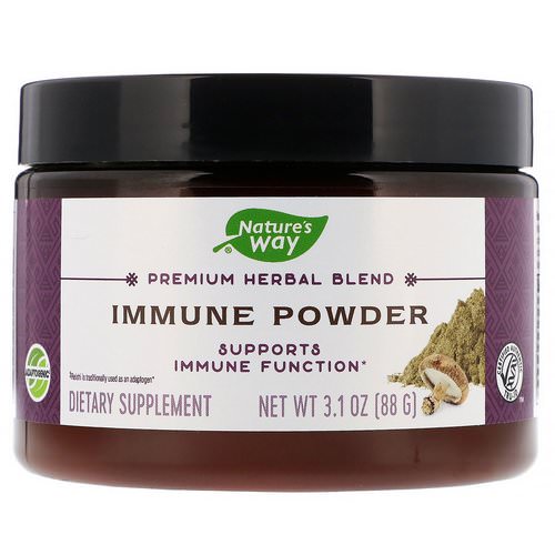 Nature's Way, Premium Herbal Blend, Immune Powder, 3.1 oz (88 g) Review