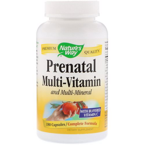 Nature's Way, Prenatal Multi-Vitamin and Multi-Mineral, 180 Capsules Review