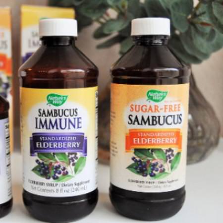 Sambucus, Standardized Elderberry, Sugar-Free Syrup