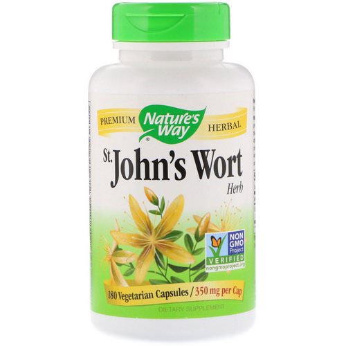 Nature's Way, St. John's Wort Herb, 350 mg, 180 Vegetarian Capsules Review