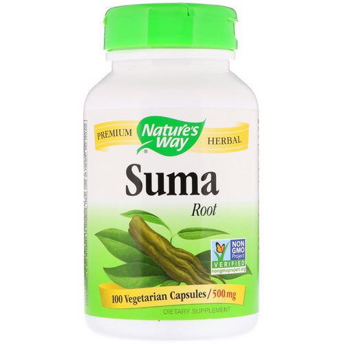 Nature's Way, Suma, Root, 500 mg, 100 Vegetarian Capsules Review