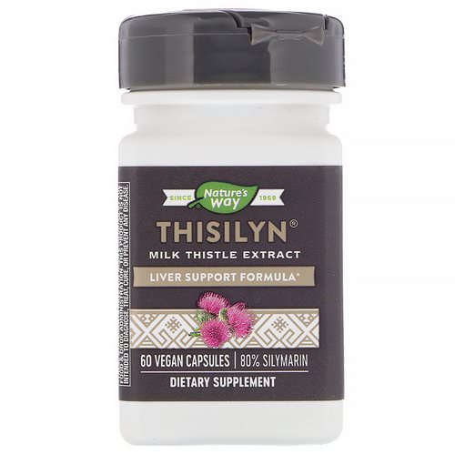Nature's Way, Thisilyn, Milk Thistle Extract, 60 Vegan Capsules Review