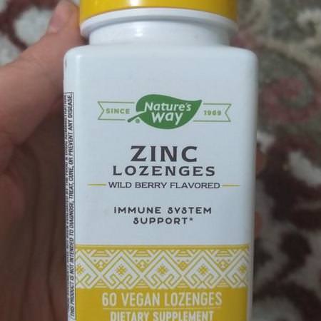 Zinc Lozenges, Wild Berry Flavored