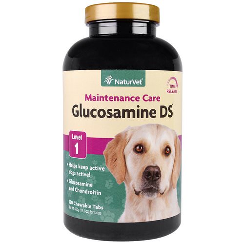 NaturVet, Glucosamine DS, Maintenance Care, Level 1, 15.8 oz (450 g) Review