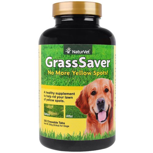 NaturVet, GrassSaver, 500 Chewable Tabs, 8.8 oz (250 g) Review