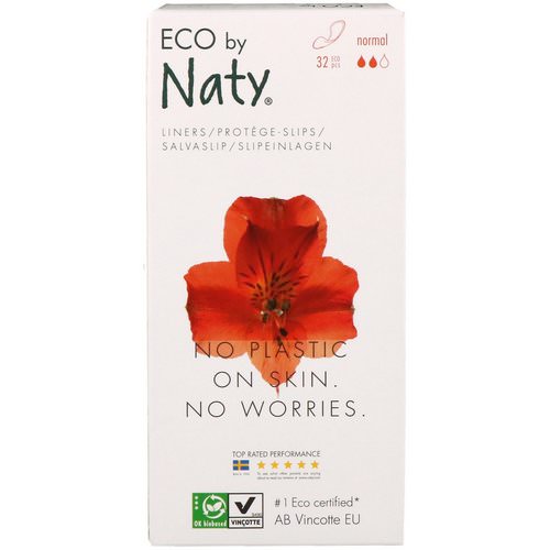 Naty, Panty Liners, Normal, 32 Eco Pieces Review