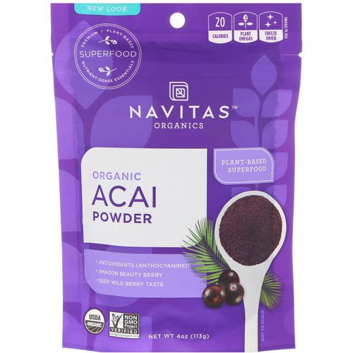 Navitas Organics, Organic Acai Powder, 4 oz (113 g) Review