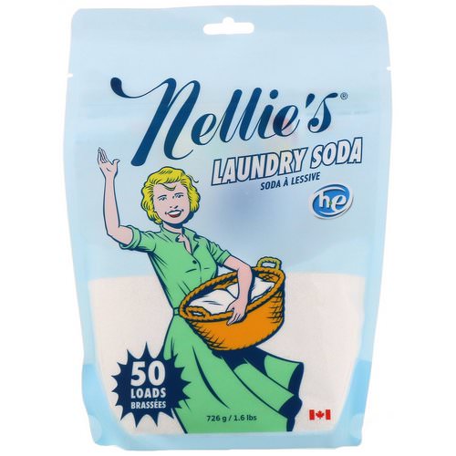 Nellie's, Laundry Soda, 100 Loads, 1.6 lbs (726 g) Review