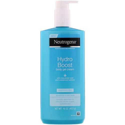 Neutrogena, Hydro Boost, Body Gel Cream, 16 oz (453 g) Review