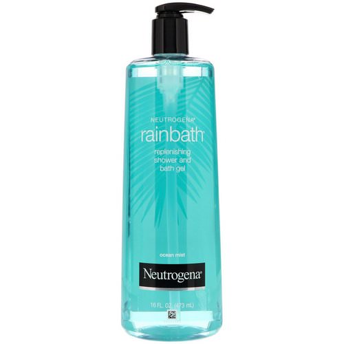 Neutrogena, Rainbath, Replenishing Shower and Bath Gel, Ocean Mist, 16 fl oz (473 ml) Review