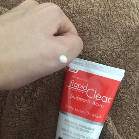 Rapid Clear, Stubborn Acne, Daily Leave-On Mask