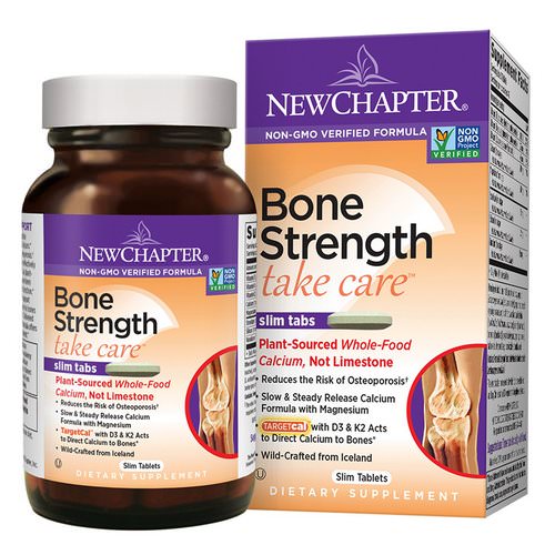 New Chapter, Bone Strength Take Care, 60 Slim Tablets Review