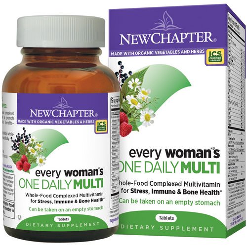 New Chapter, Every Woman's One Daily Multi, 72 Tablets Review