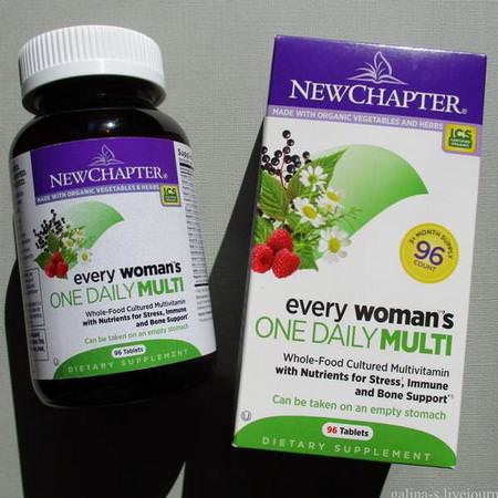 New Chapter Supplements Women's Health Women's Multivitamins