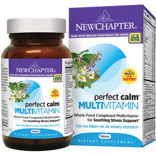 New Chapter, Perfect Calm Multivitamin, 144 Tablets Review