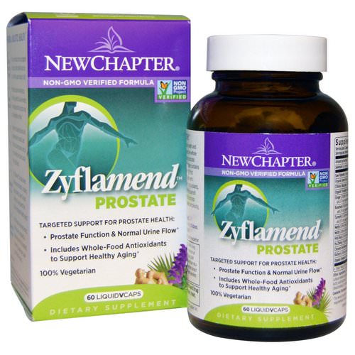 New Chapter, Zyflamend Prostate, 60 Vegetarian Capsules Review