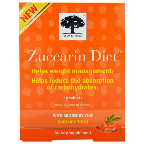New Nordic, Zuccarin Diet, 60 Tablets Review