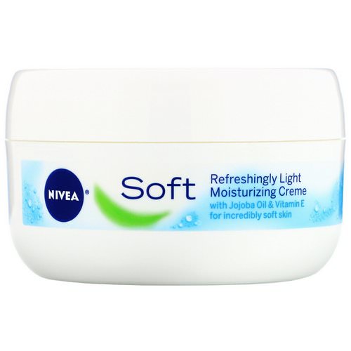 Nivea, Refreshingly Light Moisturizing Creme, Soft, 6.8 oz (192 g) Review
