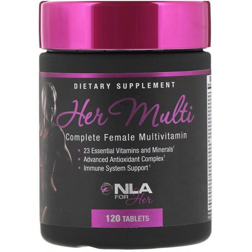 NLA for Her, Her Multi, Complete Female Multivitamin, 120 Tablets Review
