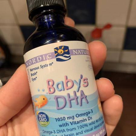 Nordic Naturals, Baby's DHA, with Vitamin D3, 2 fl oz (60 ml) Review