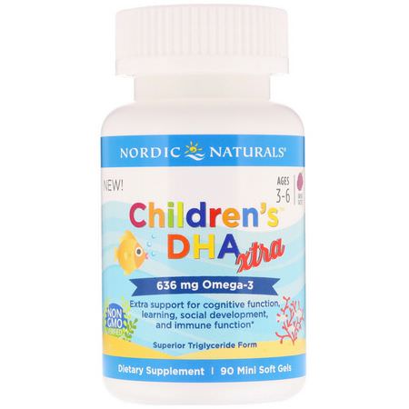 Nordic Naturals, Children's DHA, Omegas