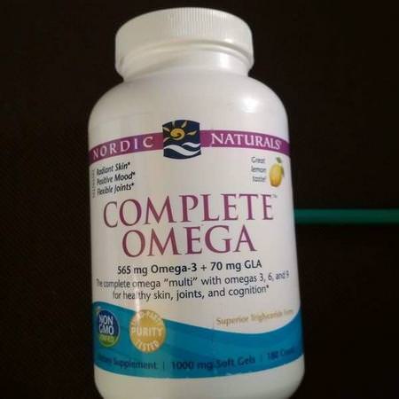 Nordic Naturals Supplements Fish Oil Omegas EPA DHA