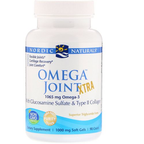 Nordic Naturals, Omega Joint Xtra, 1,000 mg, 90 Soft Gels Review