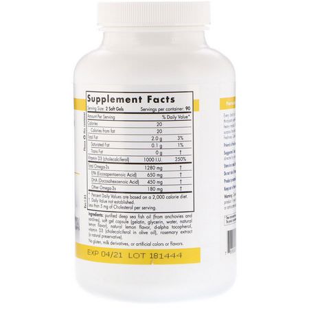 D3 Cholecalciferol, Vitamin D, Vitamins, Omega-3 Fish Oil, Omegas EPA DHA, Fish Oil, Supplements