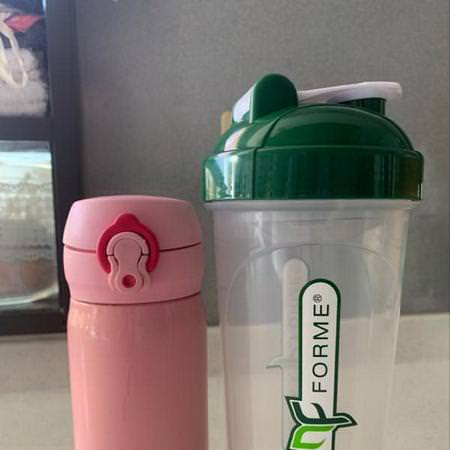 Leak-Proof Shaker, BPA-FREE Bottle with Vortex Mixer