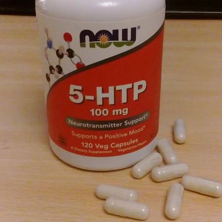 Now Foods, 5-HTP, 100 mg, 60 Veg Capsules Review