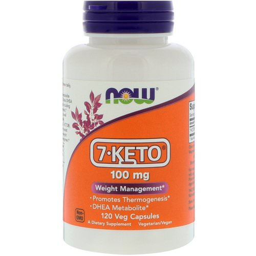 Now Foods, 7-KETO, 100 mg, 120 Veg Capsules Review